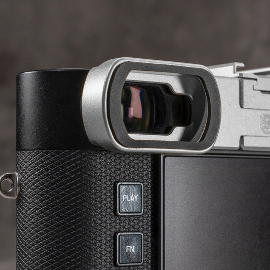 EyeKup For Leica M EV1 Silver Chrome (Requires a HotGrip)