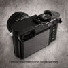 EyeKup For Leica Q2 & Q3 Black Chrome (Requires a HotGrip)