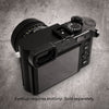 Owlkrown EyeKup for Leica Q2 and Q3 in Black Chrome