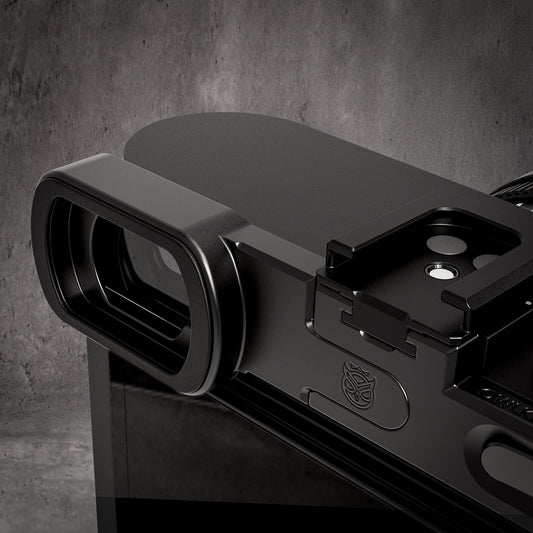 EyeKup For Leica Q2 & Q3 Black Chrome