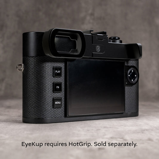 EyeKup For Leica M EV1 Black Chrome (Requires a HotGrip)
