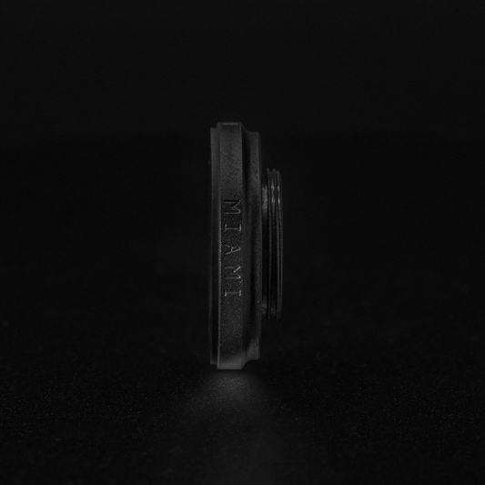 Slim M-EyeKup Black Chrome 12 mm & 14 mm