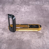 FlexGrip for Leica Q — Solid Brass plate, Black Chrome grip