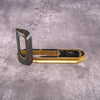 FlexGrip for Leica Q — Solid Brass plate, Black Patina grip
