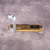 FlexGrip for Leica Q — Solid Brass plate, Silver Chrome grip