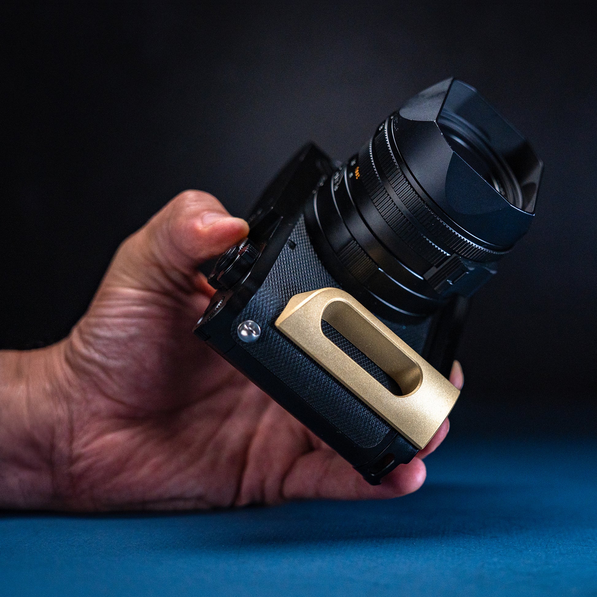 Handle Solid Brass for FlexGrip Leica Q2, Q3, M11 & M-EV1