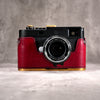 FlexCase for Leica M11, M EV1 - OxBlood - Brass Plate - Limited Edition