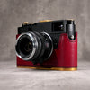 FlexCase for Leica M11, M EV1 - OxBlood - Brass Plate - Limited Edition