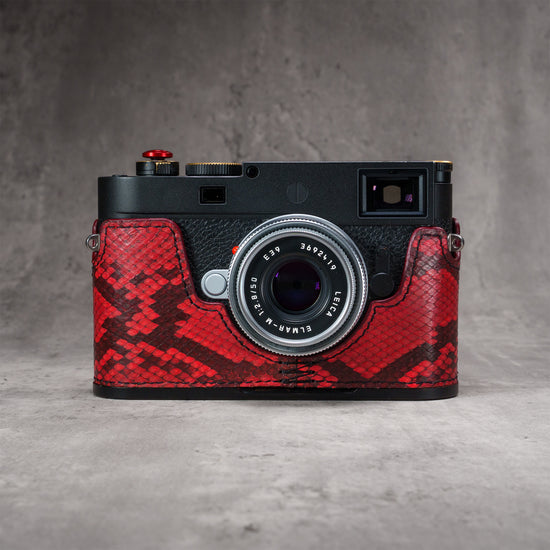 Red Python FlexCase on a Leica M11, front