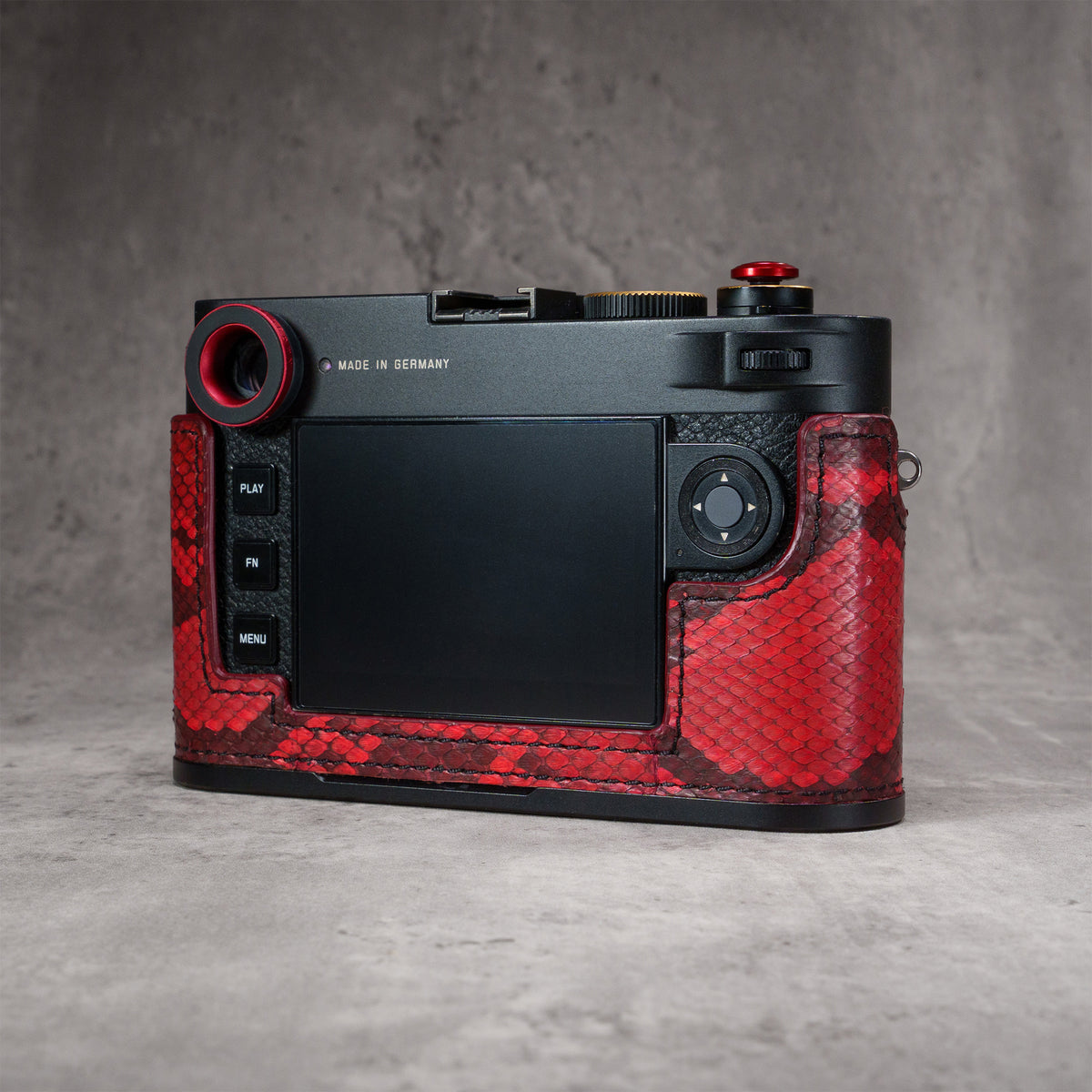 Red Python FlexCase on a Leica M11, rear