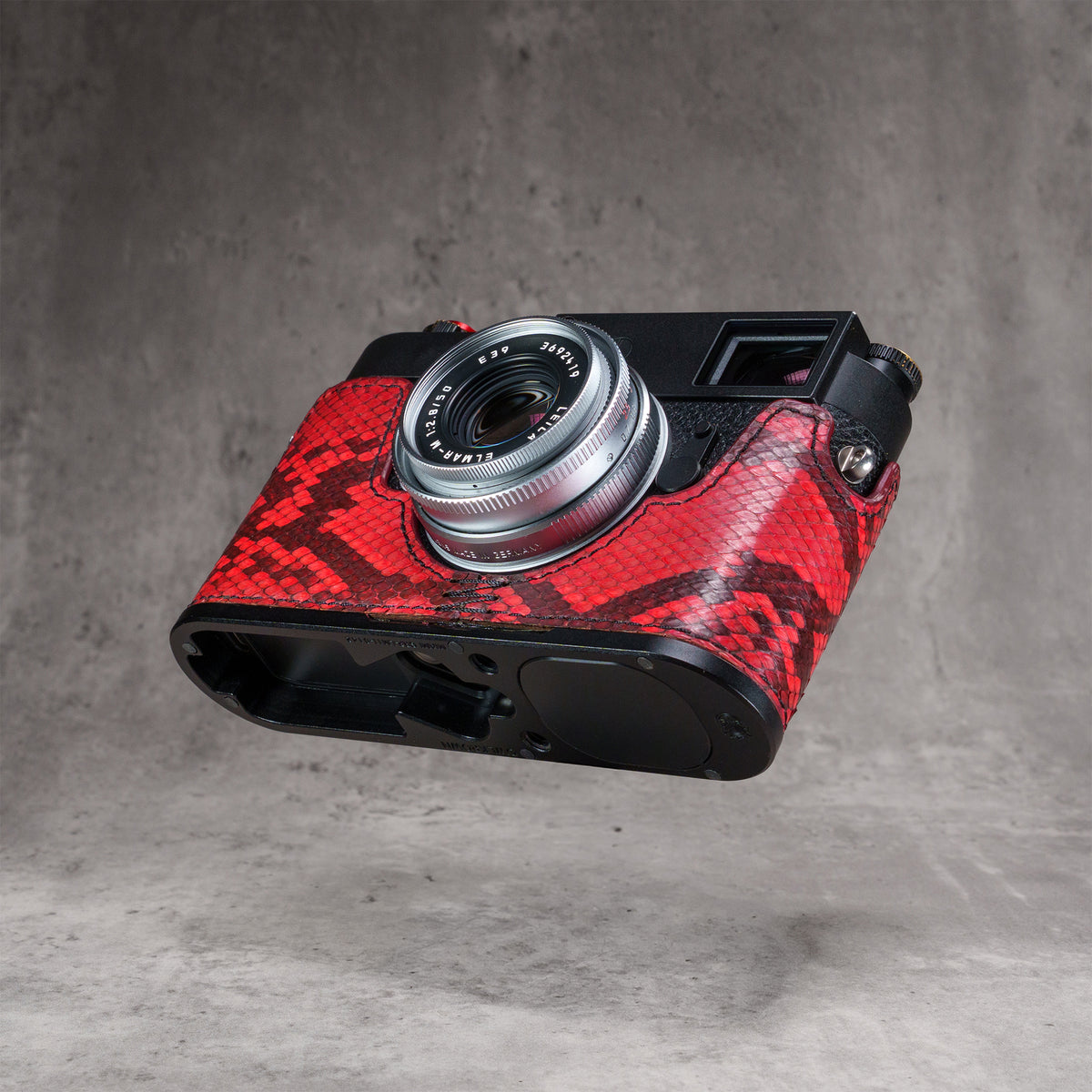 Red Python FlexCase on a Leica M11, base detail