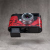 Red Python FlexCase with battery access open
