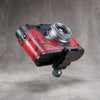 Red Python FlexCase on an Arca clamp