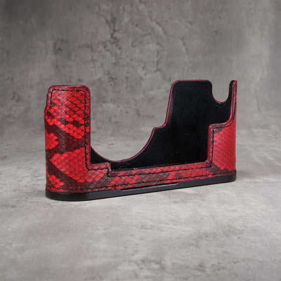 Red Python FlexCase, rear three quarter view