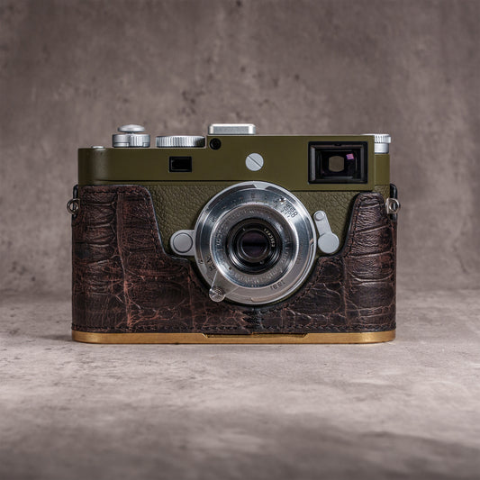 FlexCase for Leica M11, M EV1 - Everglades Brass Plate