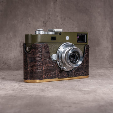 FlexCase for Leica M11, M EV1 - Everglades Brass Plate