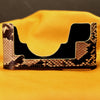 Python FlexCase for the Leica M11, open to show the fully lined interior