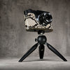 Leica M11 in a Python FlexCase mounted on a tabletop tripod