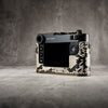 Back three-quarter view of the Leica M11 in a Python FlexCase