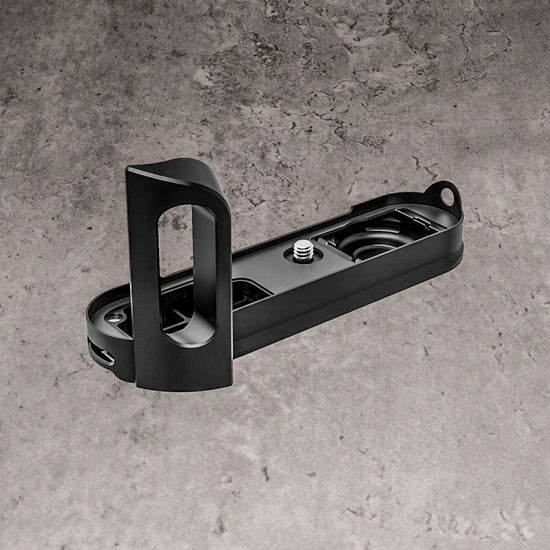 The FlexGrip for the Leica M10 photographed alone, three quarter view