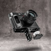 The FlexGrip shown apart from the Leica M10 with its separate components