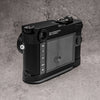 A Leica M10 with the FlexGrip fitted, seen from the back