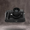 Black Chrome FlexGrip fitted to a Leica M10, seen from above