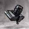 Leica M10 with the Black Chrome FlexGrip mounted on an Arca clamp