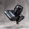 Leica M10 with the Black Chrome FlexGrip mounted on an Arca clamp