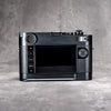 Black Chrome FlexGrip on a Leica M10, seen from the back