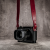 Helliot Leather Camera Strap - OxBlood