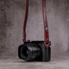 Slacker Leather Camera Strap - OxBlood