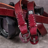 Slacker Leather Camera Strap - OxBlood