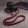 Slacker Leather Camera Strap - OxBlood