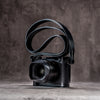 Helliot Leather Camera Strap - Monochrome