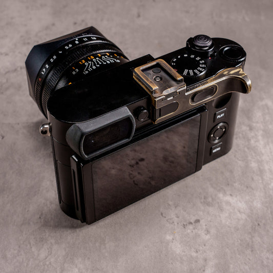 HotGrip for Leica Q2 & Q3 - Black Patina