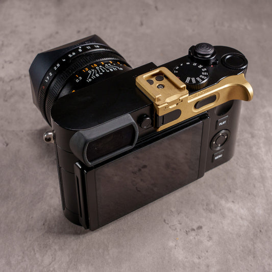 HotGrip for Leica Q2 & Q3 - Solid Brass