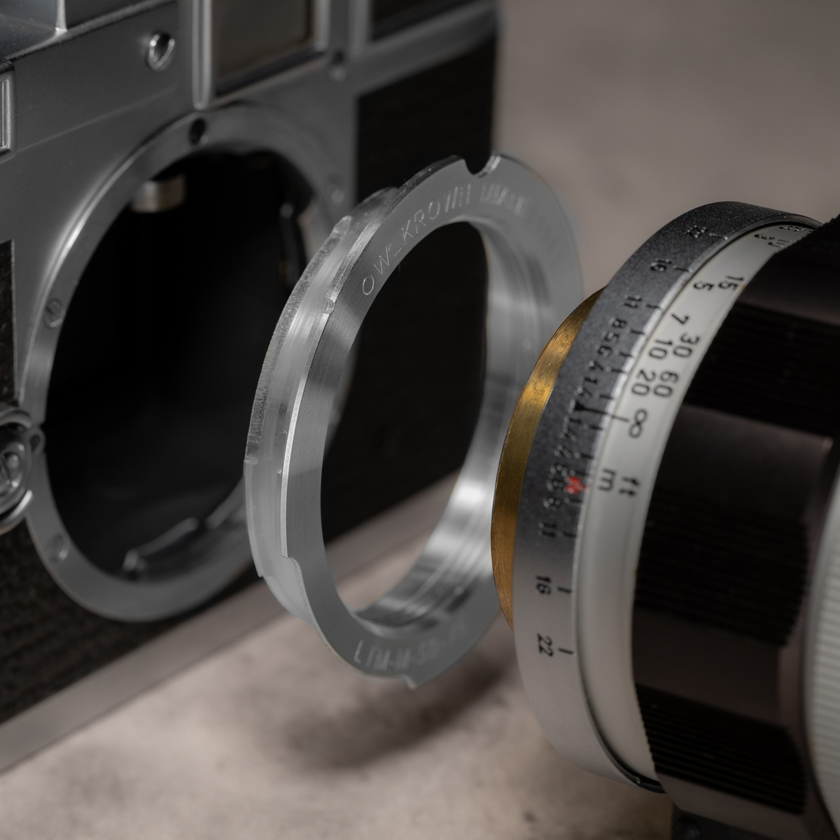 LTM39 to Leica M Lens Adapter – L39 Mount | Owlkrown – Owlkrown LTM39 to Leica M Lens Adapter – L39 Mount | Owlkrown – Owlkrown