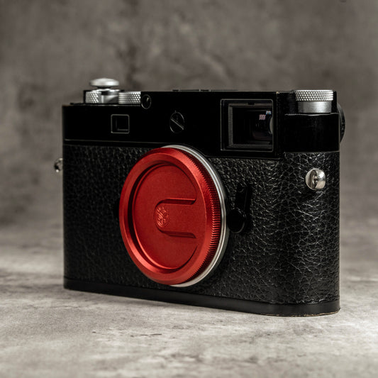 Leica Weather Sealed M Body Cap Oxblood