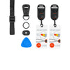 WristFlex Adjustable - Pixel Orange