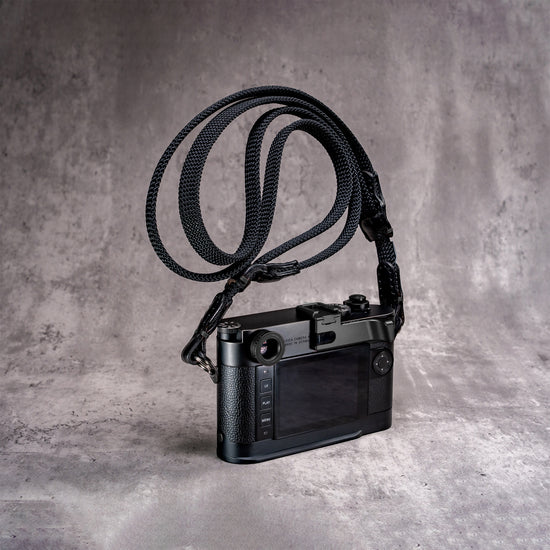 M.O.A.K. for Leica M10, Black with Stealth TrailFlex strap