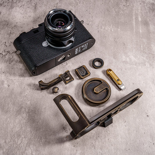 M.O.A.K. Mother of All Kits for Leica M11 & M EV1 - Black Patina (Bundle & Save $70)