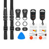 Classic Flat Padded Rope Camera Strap - Monochrome