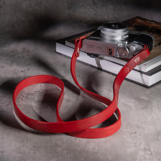 Noboru Leather Camera Strap OxBlood for Fuji film (Copy)