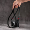 Noboru Leather Camera Strap Black & Red Accent for Fuji Film