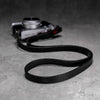 Noboru Leather Camera Strap Black & Red Accent for Fuji Film