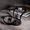 Noboru Leather Camera Strap Black & Red Accent for Fuji Film