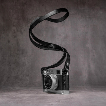 Noboru Leather Camera Strap Monochrome for Fuji film