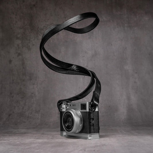 Noboru Leather Camera Strap Stealth for Fuji Film