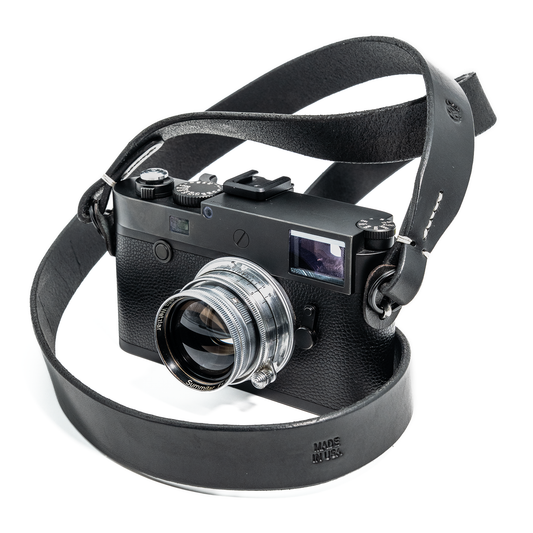 Helliot Leather Strap - Monochrome